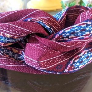 Headband poly blend elastic back band made by Ali's Corner